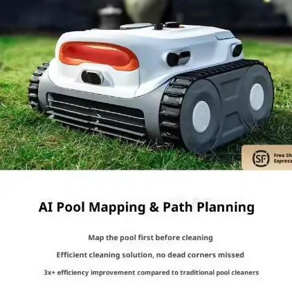Automatic Cordless Robotic Pool Vacuum Cleaning