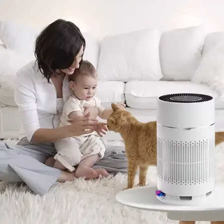 Baby Sound Machine For Sleeping Nightlight White Noise Air Purifier
