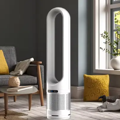 Bladeless Fan Heater With Air Purifier Bladeless Fan Heater With Air Purifier