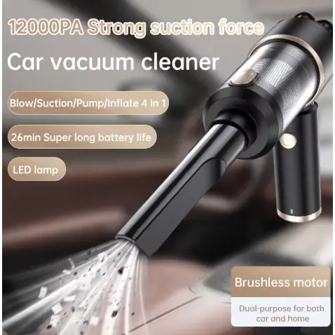 Brushless Motor Portable Cordless Filter Vacuum