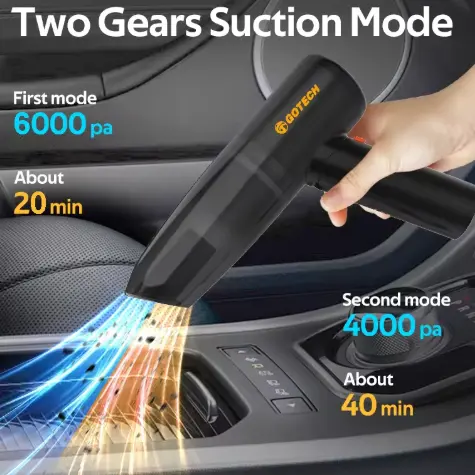 Compact Handheld Cordless Vacuum Cleaner With Water Filter