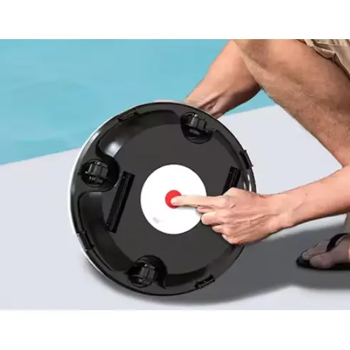 Cordless Automatic Pool Skimmer Cleaning Robot With Smart App Eco Friendly Filter