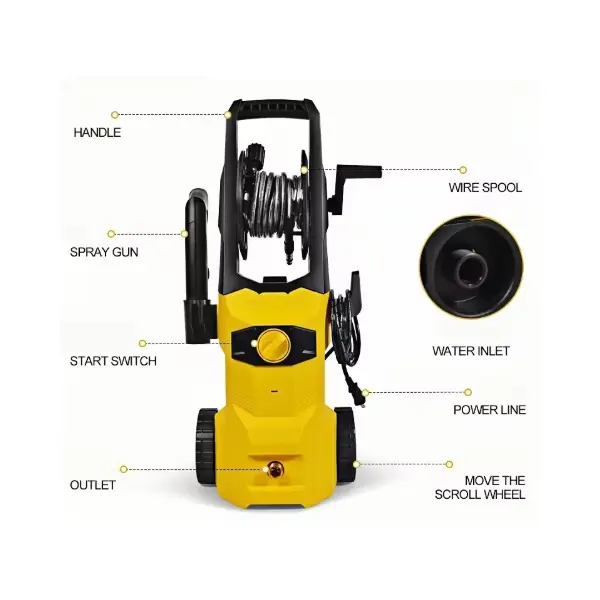 Electric High Pressure Water Cleaner For Car Washing Electric High Pressure Water Cleaner For Car Washing