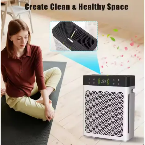 Filter Electric Air Purifier Uv Sterilization Activated