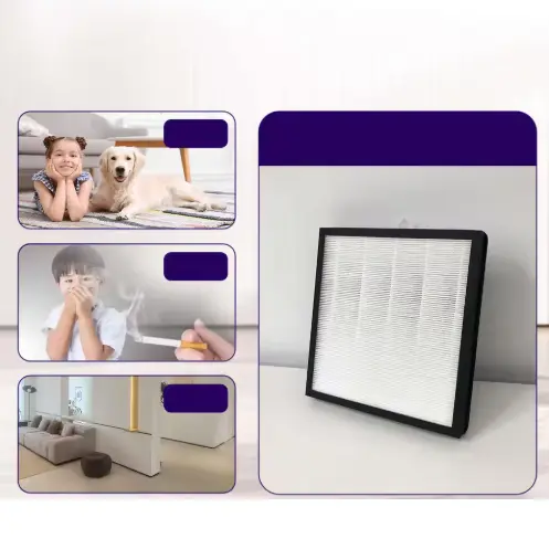 Filter Electric Air Purifier Uv Sterilization Activated