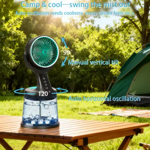 High Speed Mini Handheld Fan Usb Rechargeable Long Lasting Battery