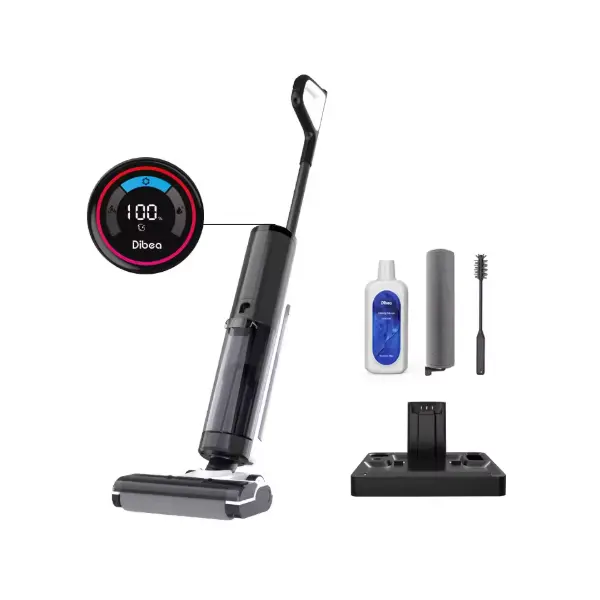 Portable Dry Vacuum Cleaner With Mop Function