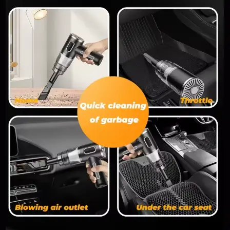 Rechargeable Cordless Mini Car Vacuum