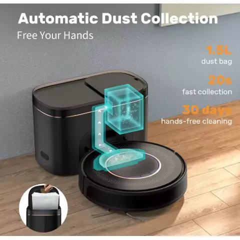 Robot Vacuum Cleaner With Self Emptying Auto Charging Robot Vacuum Cleaner With Self Emptying Auto Charging