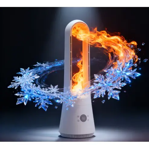 Plastic Electric Remote Control Air Cooling Fan