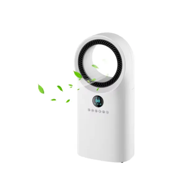 Turbo Air Circulation Bladeless Pedestal Floor Fan