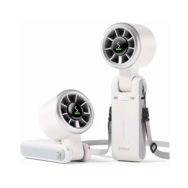 USB Rechargeable Mini Turbo Handheld Fan